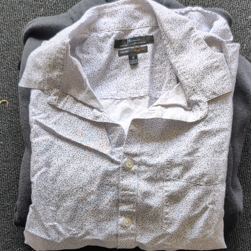 Michael Kors Light Gray Patterned Shirt